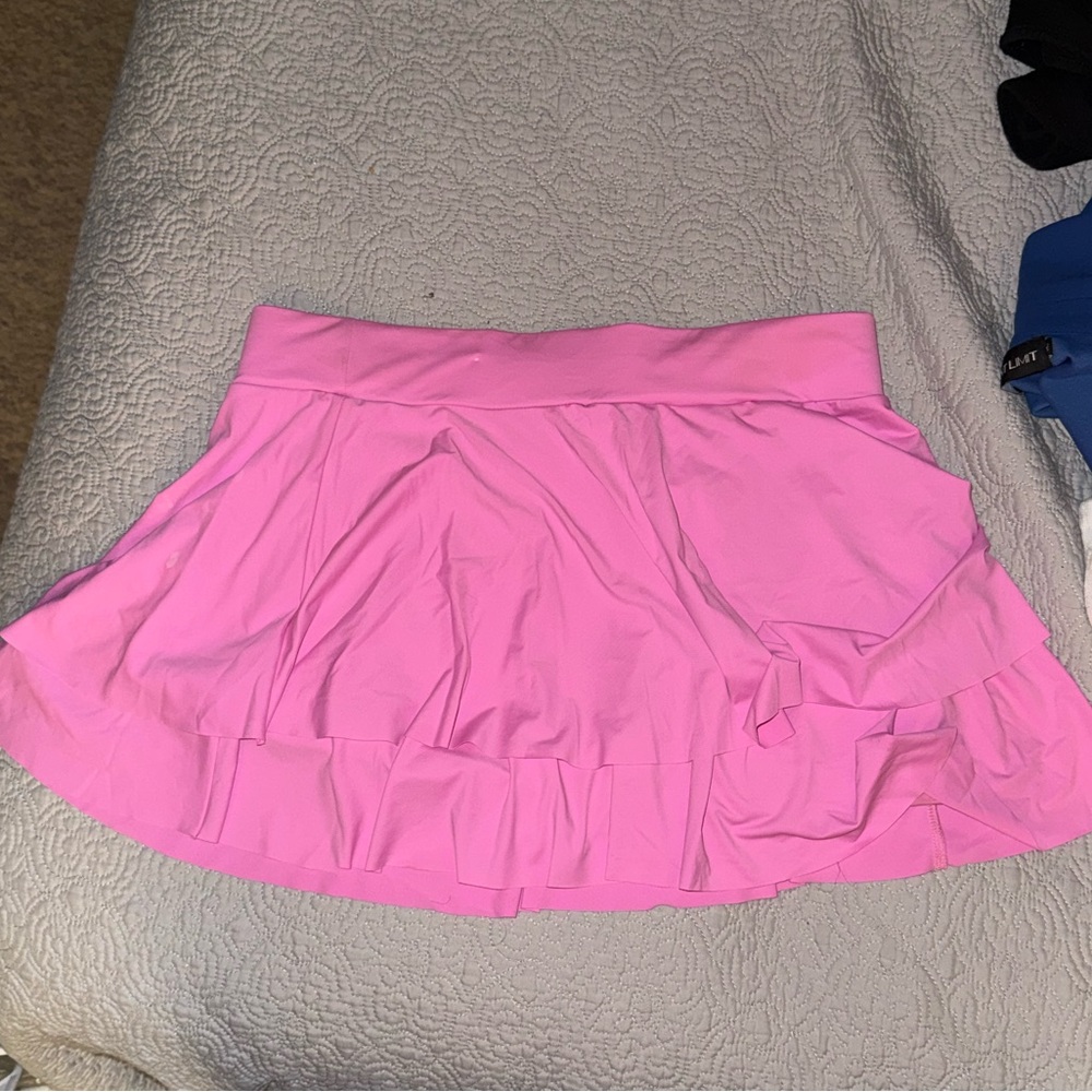 Pink Ruffled Skirt